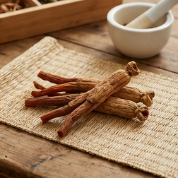 Empfohlene Dosis von rotem Ginseng bei erektiler Dysfunktion.