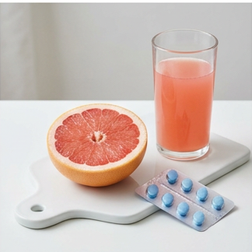 Verstärkt Grapefruitsaft die Wirkung von Viagra?