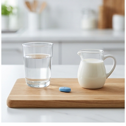Wie kann man Viagra mit Wasser oder Milch einnehmen?