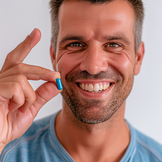 Vergleich der Wirksamkeit zwischen täglicher und bedarfsweiser Einnahme von Cialis.